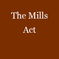 The Mills Act