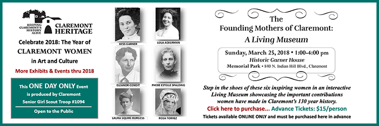 Living Museum Founding Mothers of Claremont