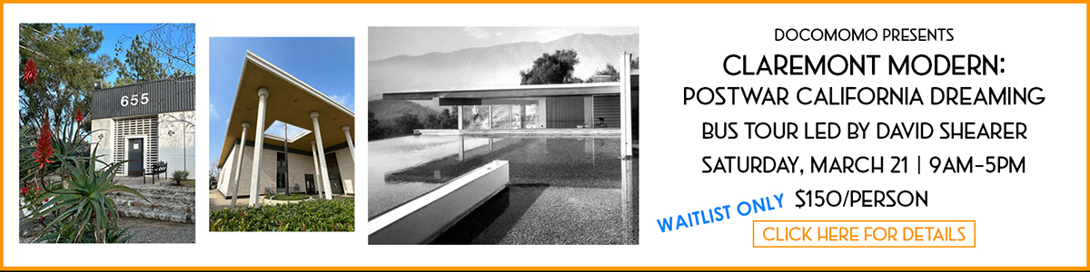 Claremont Modern bus tour March 21 - Waitlist only