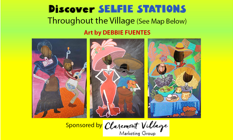Selfie Stations at Dia de los Muertos