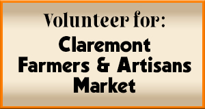 Volunteer for Claremont Farmers and Artisans Market