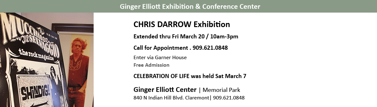 Chris Darrow Exhibition March 2020