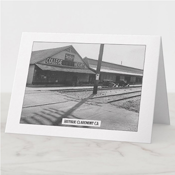 Note Card - Packing House on First St in Claremont CA