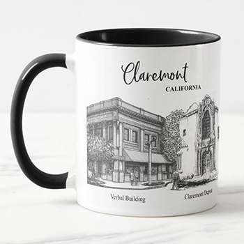 Mug - Collage - Claremont Hertage Bob Smith Claremont Collection