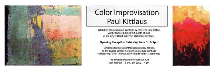 Rev. Paul Kittlaus Exhibition