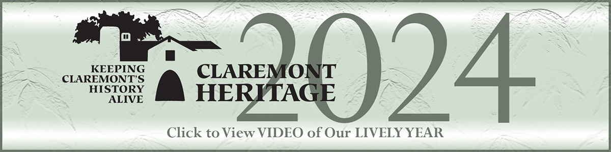 Claremont Heritage 2024 video of our lively year