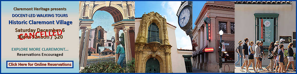 Historic Claremont Village Guided Walking Tour