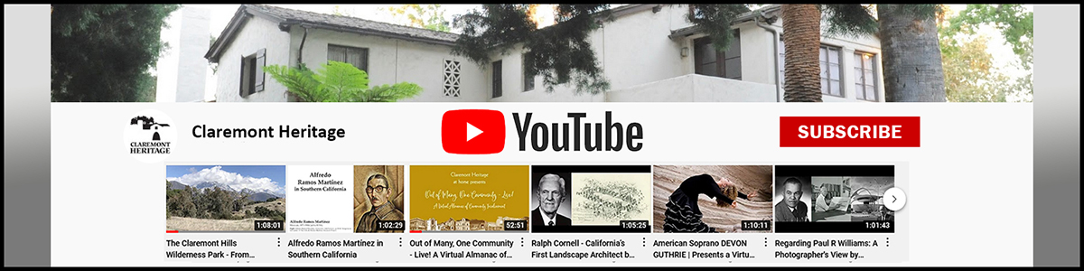 Claremont Heritage YouTube channel
