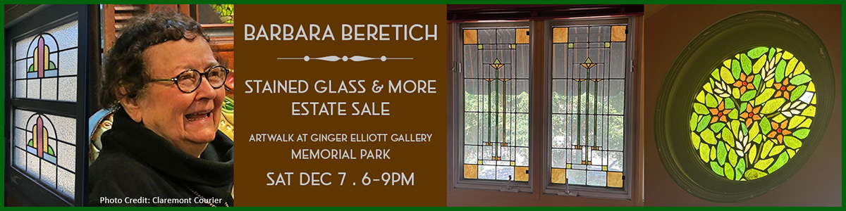 Barbara Beretich Stained Glass & more Estate Sale