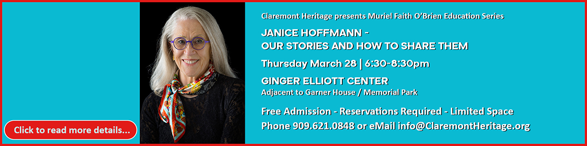 Janice Hoffmann - Our Stories and How to Share Them