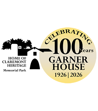Logo Garner House 100th Anniversary 1926-2026