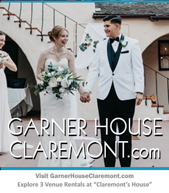 Garner House Claremont venue rentals