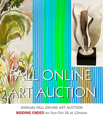 Claremont Heritage Annual Fall Online Art Auction ended at 12noon on Sun Oct 26 2025