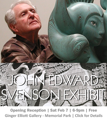 Art Exhibition |  John Edward Svenson Art Exhibition | Ginger Elliott Gallery | Free | Click to read more