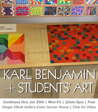 Art Exhibition |  Karl Benjamin -- works by his Elementary Students 1953-1970s | Mon-Fri 10am-3pm | Ginger Elliott Gallery | Free | Click to view video