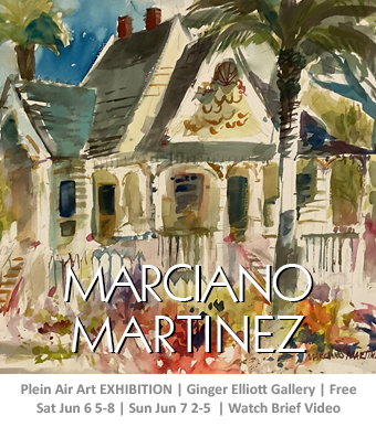 Marciano Martinez Plein Air Artist exhibition Ginger Elliott Center | Sat June 6-Tues June9