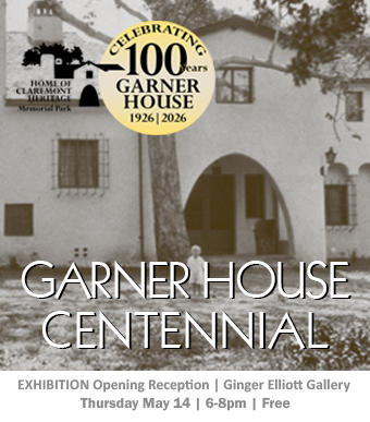 Garner House Centennial Exhibition Fri May 14 | 6-8pm at Ginger Elliott Gallery