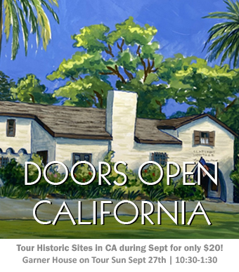 Open Doors California the month of September - Click for tickets